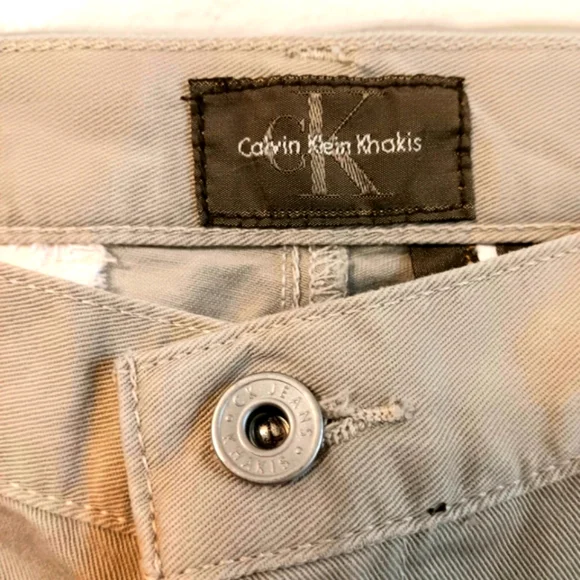 Vintage cotton Calvin Klein Khakis. Size 8 - Picture 7 of 8